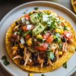 Mexican Rotisserie Chicken Tostadas