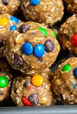 Quick Monster Cookie Protein Balls