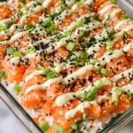 Salmon Sushi Bake