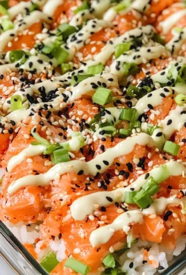 Salmon Sushi Bake