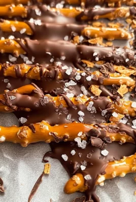 Salted Caramel Pretzel Bark