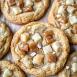 Salted Caramel White Chocolate Cookies