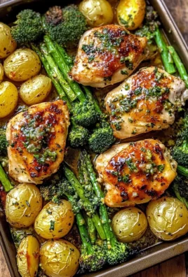 Sheet Pan Garlic Butter Chicken and Veggies