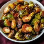 Sheet Pan Maple Dijon Brussels Sprouts