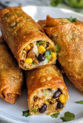 Southwest Chicken Egg Roll