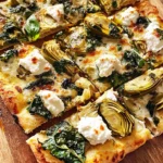 Spinach-Artichoke Flatbread