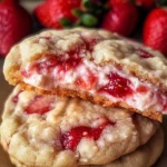 Strawberry Cheesecake Cookies