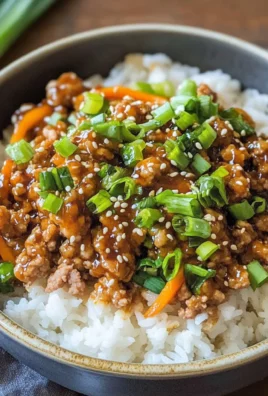Teriyaki Ground Turkey Bowl