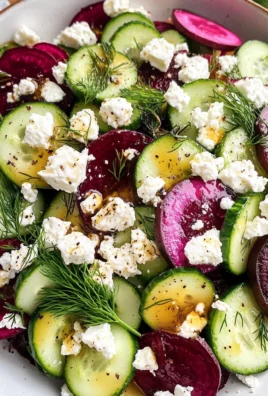 Vibrantly Easy Beet Salad with Feta and Cucumbers Delight