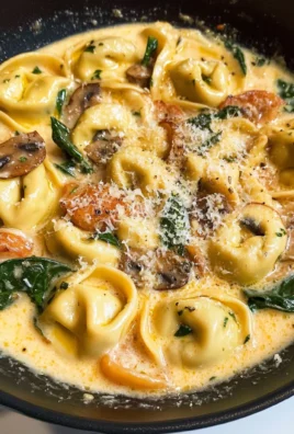 creamy tortellini
