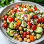 10-Minute Mediterranean Chickpea Salad