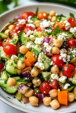 10-Minute Mediterranean Chickpea Salad