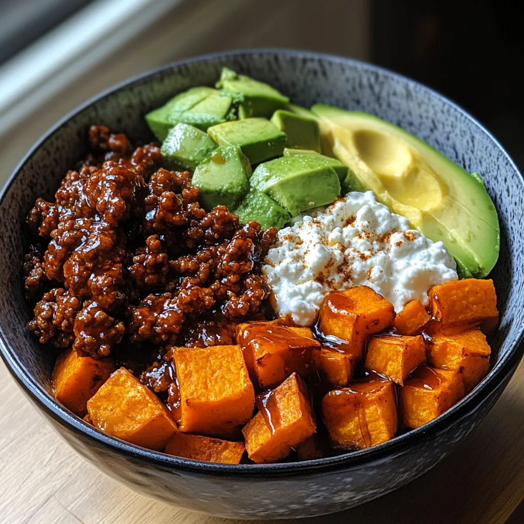 45g Protein Hot Honey Beef Bowl – Sweet & Spicy Perfection
