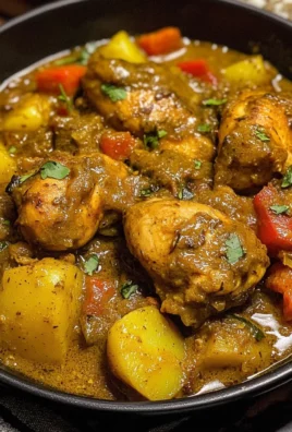 Authentic Jamaican Curry Chicken