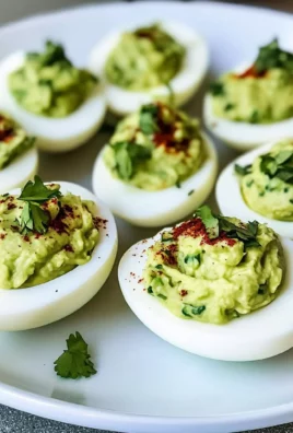 Avocado Deviled Eggs