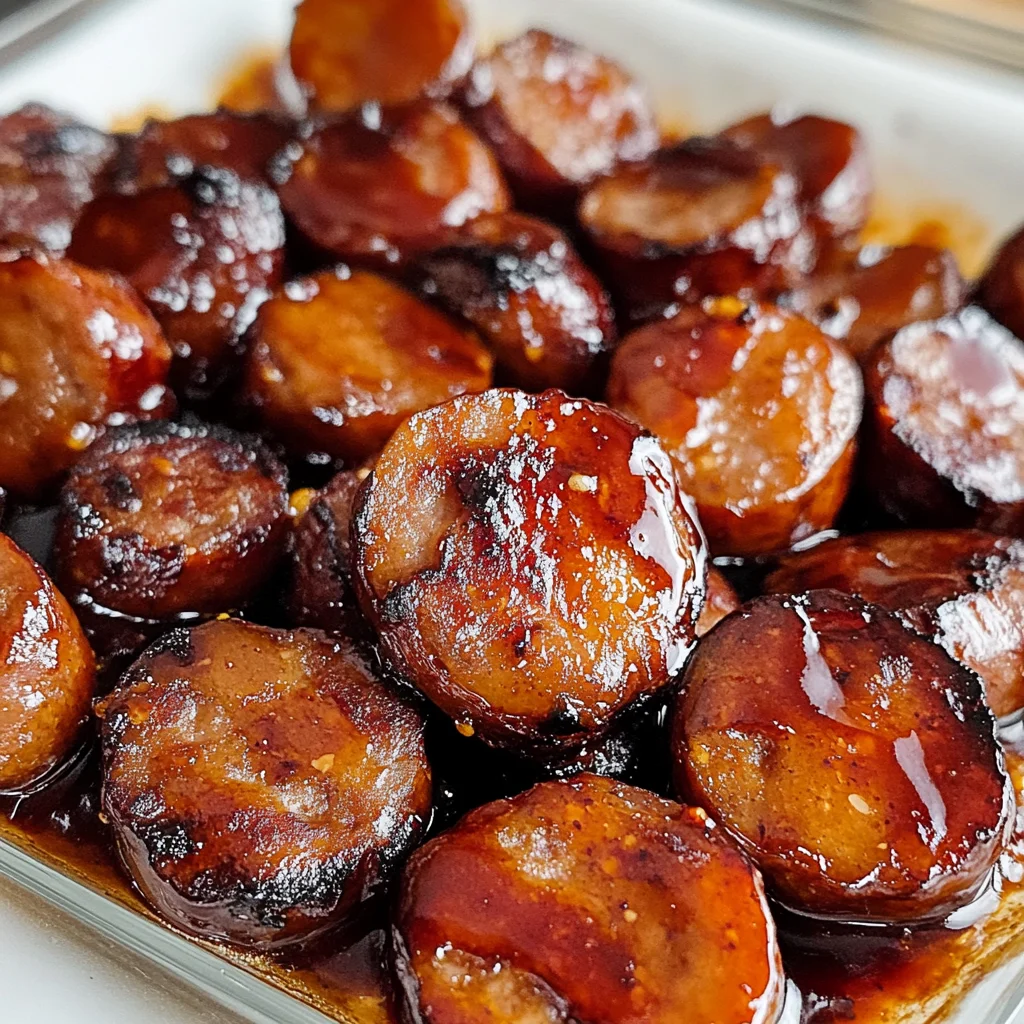 BBQ Sausage Bites