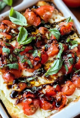 Baked Goat Cheese Bruschetta Dip