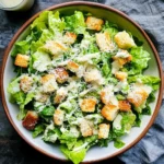 Best Caesar Salad Recipe with Salad Dressing from Scratch