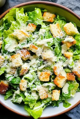 Best Caesar Salad Recipe with Salad Dressing from Scratch