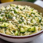 Best Cucumber Lemon Orzo Salad