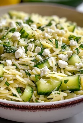 Best Cucumber Lemon Orzo Salad