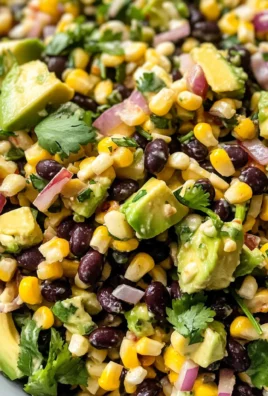 Black Bean Corn Avocado Salad