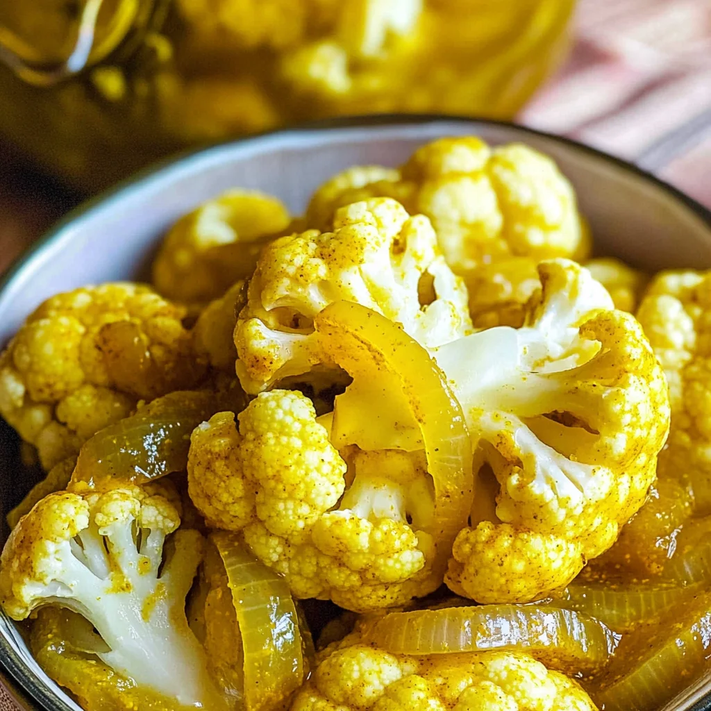 Cauliflower Pickles
