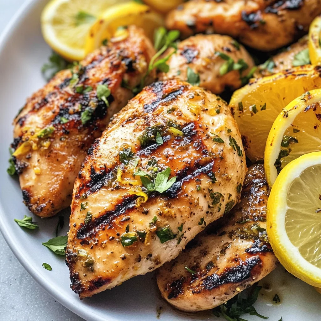 Citrus Dijon Grilled Chicken (Marinade)