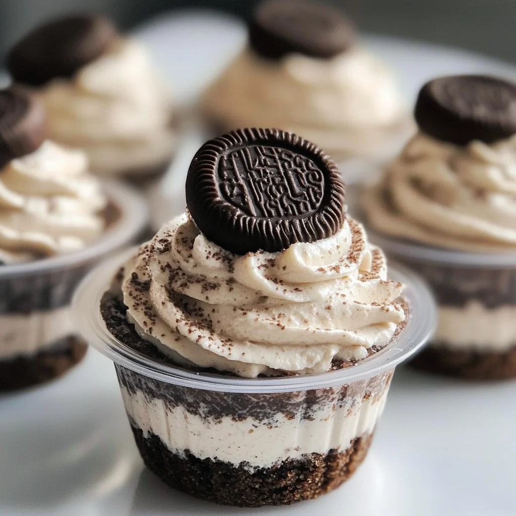 Cookies and Cream Dessert Cups