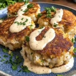 Crab Cakes Recipe with Creamy Crab Cake Sauce