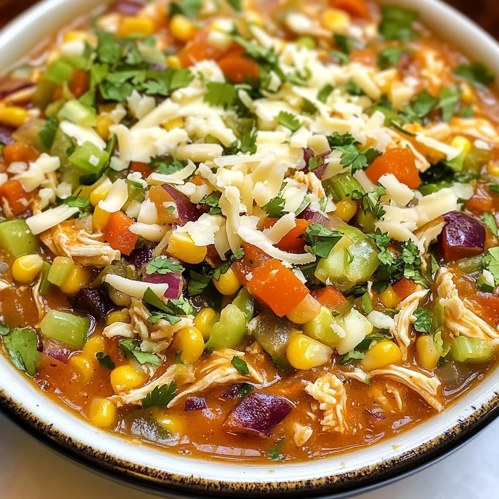 Creamy Chicken Enchilada Soup (Easy One-Pot Recipe)