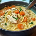 Creamy Chicken Noodle Soup