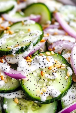 Cucumber Everything Bagel Salad