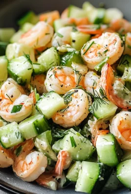 Cucumber Shrimp Salad