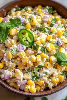 Delicious Street Corn Salad with Greek Yogurt