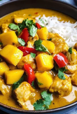 Easy Mango Chicken Curry