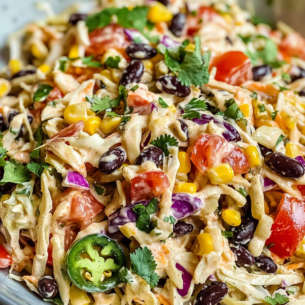 Easy Mexican Coleslaw Recipe