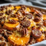 Fall Sweet Potato and Sausage Casserole