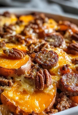 Fall Sweet Potato and Sausage Casserole
