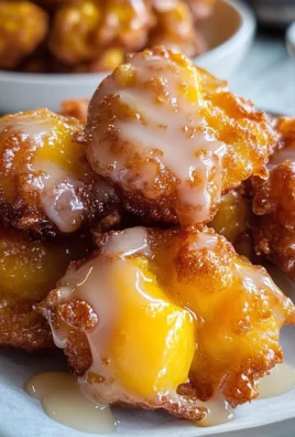 Fresh Peach Fritters