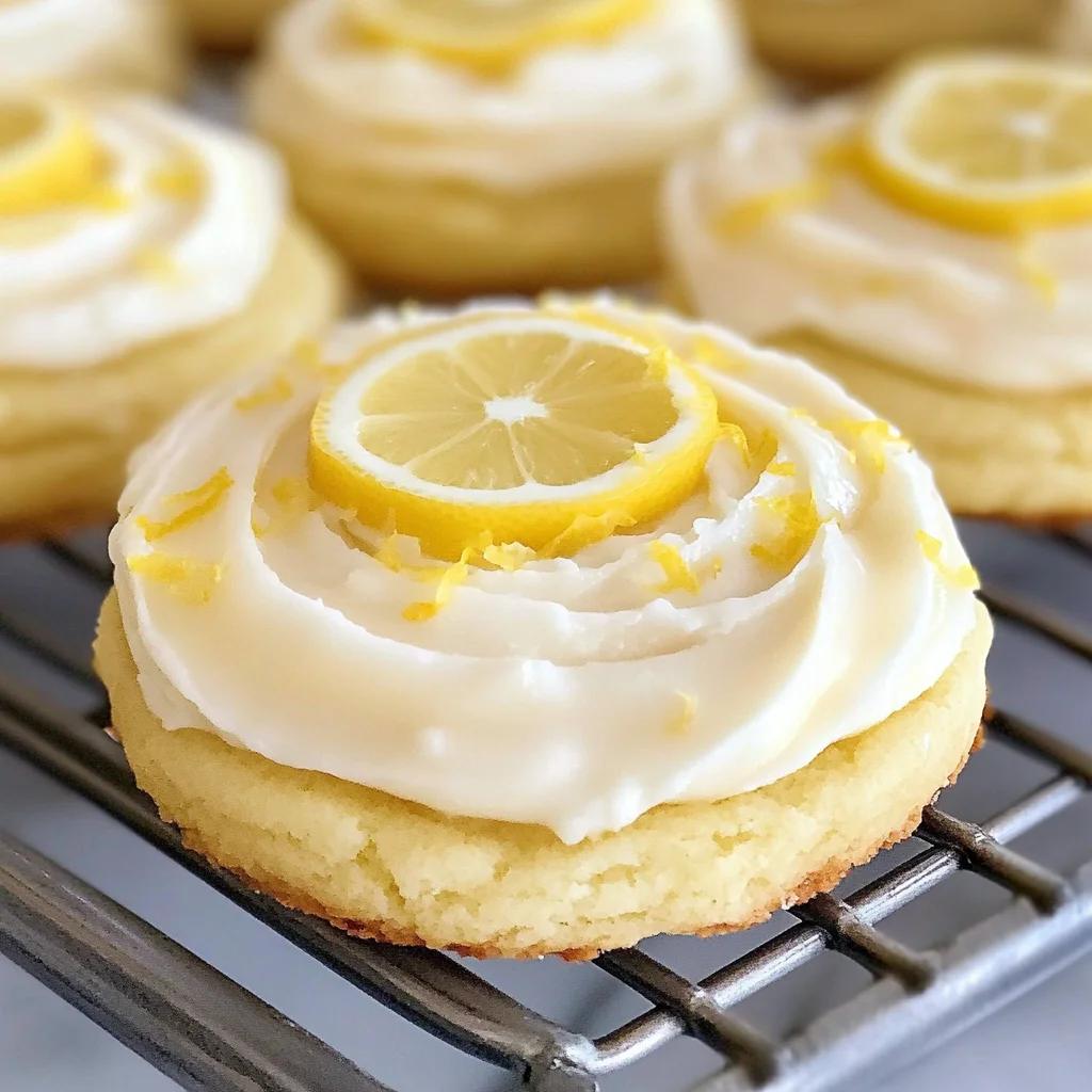 Frosted Lemon Cookie Recipe