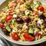 Greek Orzo Pasta Salad
