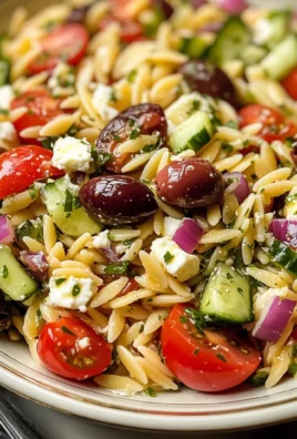 Greek Orzo Pasta Salad