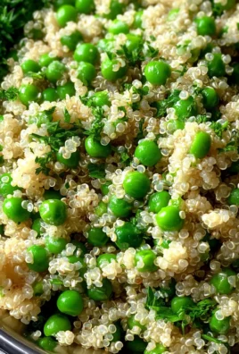 Green Pea and Parmesan Quinoa