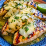 Grilled Salsa Verde Chicken with Pepper Jack