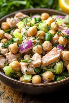 Healthy Tuna Garbanzo Bean Salad