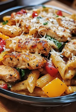 Honey Pepper Chicken Panini Pasta