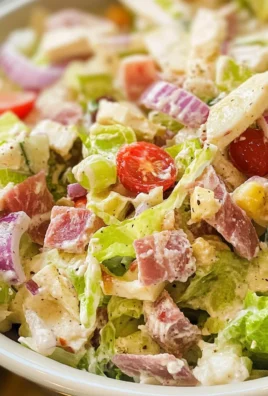 Italian Grinder Salad (Chopped Sub Salad)