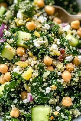 Kale Quinoa Salad - With Lemon Dressing