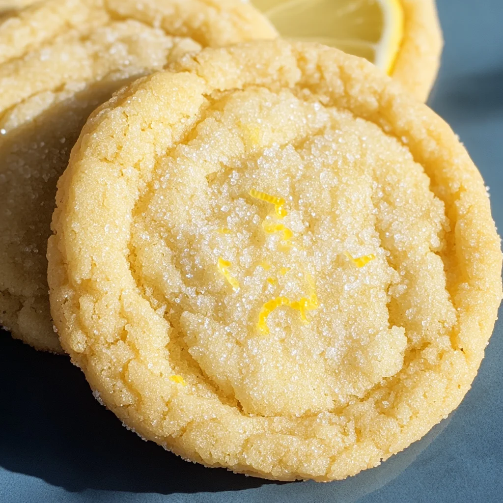 Lemon Cookie Recipe